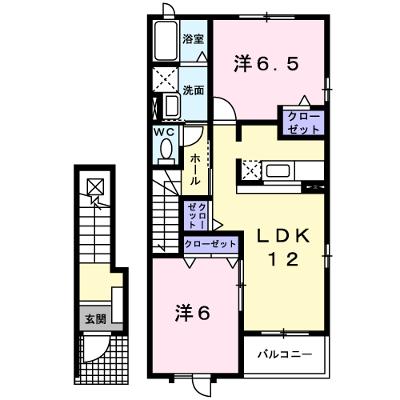 プロディジューヴィラ　Ｂ 202【管理NO：1-014480202-02020】 ★家具家電は申し込み後に搬入します 2026年09月下旬入居可能の物件画像