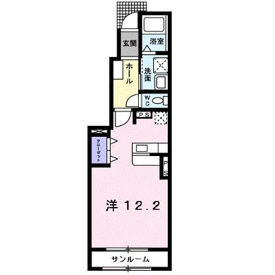 アルバ－ダ 102【管理NO：1-016727001-01020】 ★家具家電は申し込み後に搬入します 2026年10月中旬入居可能の物件画像