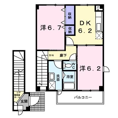 エル・パレス　Ｂ 203【管理NO：1-007689602-02030】 ★家具家電は申し込み後に搬入します 2026年08月中旬入居可能の物件画像