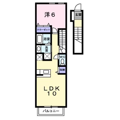 フランルミエール 204【管理NO：1-015420301-02040】 ★家具家電は申し込み後に搬入します 2026年08月下旬入居可能の物件画像