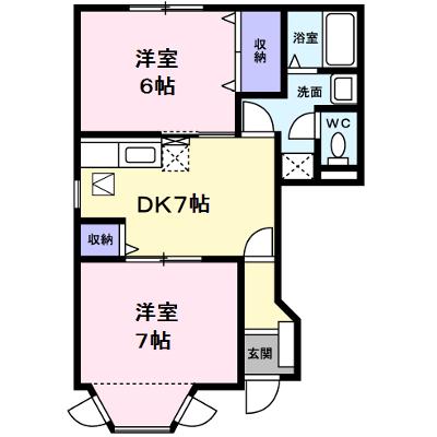 ビューラーカスミ 101【管理NO：1-007330301-01010】 ★家具家電は申し込み後に搬入します 2026年08月下旬入居可能の物件画像