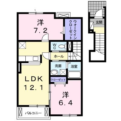 ラ・フォレ・トキワＢ 202【管理NO：1-015238702-02020】 ★家具家電は申し込み後に搬入します 2026年08月中旬入居可能の物件画像