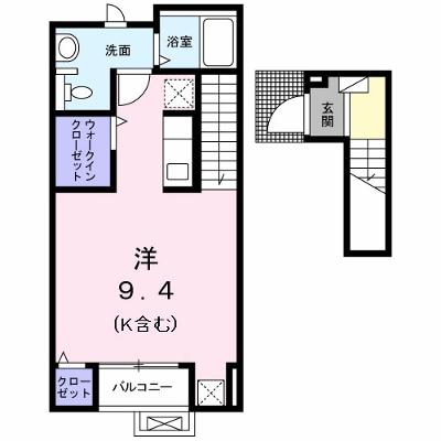 インハーリット 208【管理NO：1-023056601-02080】 ★家具家電は申し込み後に搬入します★ ★2026年08月中旬入居可能★の物件画像