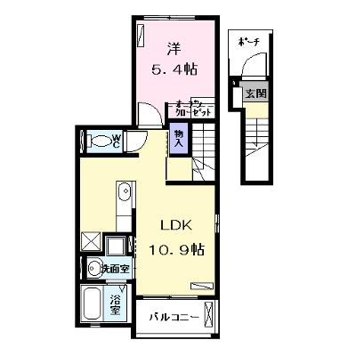ブリッサ港西Ⅱ 201【管理NO：1-020444702-02010】 ★家具家電は申し込み後に搬入します 2026年08月下旬入居可能の物件画像