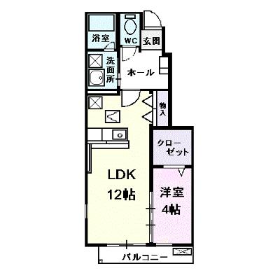 エテルノ　カーサ 102【管理NO：1-016124701-01020】 ★家具家電は申し込み後に搬入します 2026年08月下旬入居可能の物件画像