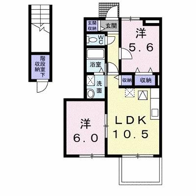 エストカルティエＳＨＩＭＡ 102【管理NO：1-010588901-01020】 ★家具家電は申し込み後に搬入します 2026年08月上旬入居可能の物件画像
