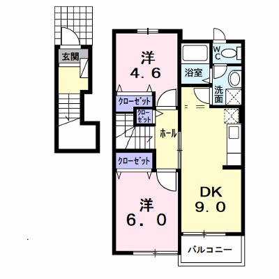 ランコントル．エスト 202【管理NO：1-011899001-02020】 ★家具家電は申し込み後に搬入します 2026年08月下旬入居可能の物件画像