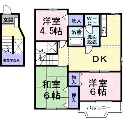 グランドールⅡ　Ｃ 201【管理NO：1-011864803-02010】 ★家具家電は申し込み後に搬入します 2026年08月下旬入居可能の物件画像