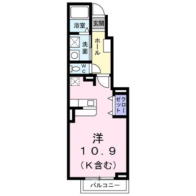 クレア　フォー　シーズンズＣ 103【管理NO：1-014096203-01030】 ★家具家電は申し込み後に搬入します 2026年08月中旬入居可能の物件画像