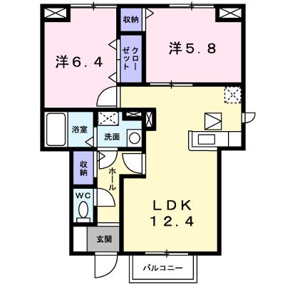 シャルマンＴ２　Ｂ棟 103【管理NO：1-011045202-01030】 ★家具家電は申し込み後に搬入します 2026年08月中旬入居可能の物件画像