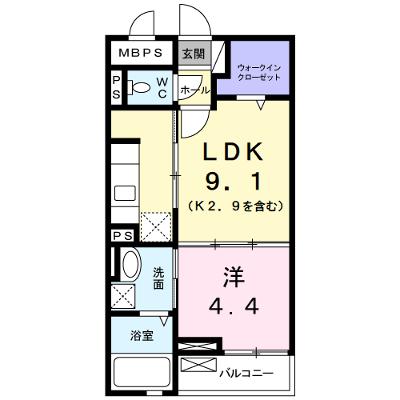 アクラス三山木 201【管理NO：1-022760601-02010】 ★家具家電は申し込み後に搬入します 2026年09月上旬入居可能の物件画像