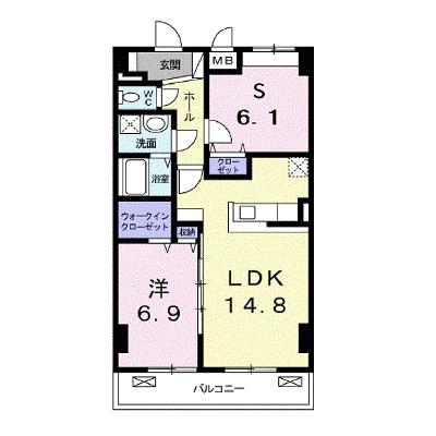エアリーヒルズ芦屋 502【管理NO：1-019706501-05020】 ★家具家電は申し込み後に搬入します 2026年09月上旬入居可能の物件画像