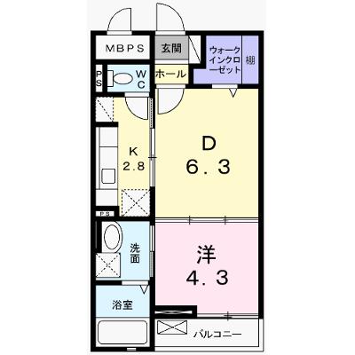フィレール　デュ　トラジャⅦ 205【管理NO：1-022707301-02050】 ★家具家電は申し込み後に搬入します★の物件画像