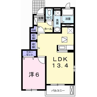 ラ・セレサＡ 101【管理NO：1-017623201-01010】 ★家具家電は申し込み後に搬入します 2026年08月中旬入居可能の物件画像