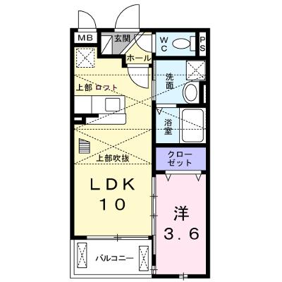 イースト　Ⅰ 205【管理NO：1-019068901-02040】 ★家具家電は申し込み後に搬入します 2026年08月下旬入居可能の物件画像
