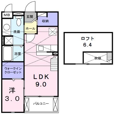 アルバーダ　ウノ 202【管理NO：1-017375801-02020】 ★家具家電は申し込み後に搬入します 2026年08月下旬入居可能の物件画像