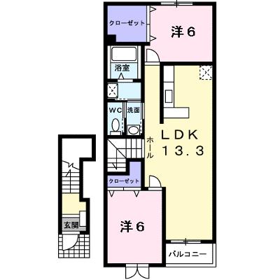 リュエルメゾンＴＹ 203【管理NO：1-012703901-02030】 ★家具家電は申し込み後に搬入します 2026年08月下旬入居可能の物件画像