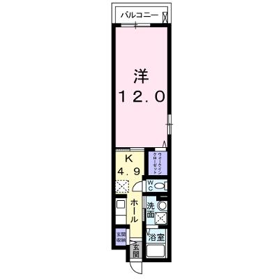 メゾン　ド　ホーク 305【管理NO：1-020230001-03040】 ★家具家電は申し込み後に搬入します 2026年08月下旬入居可能の物件画像