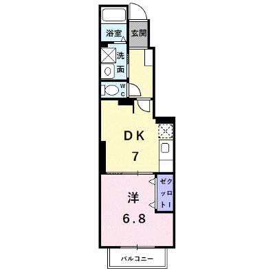 エクセレント　大美野 110【管理NO：1-014632201-01080】 ★家具家電は申し込み後に搬入します 2026年08月下旬入居可能の物件画像