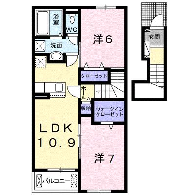 パーシモン秋 203【管理NO：1-026434301-02030】 ★家具家電は申し込み後に搬入します 2026年08月中旬入居可能の物件画像