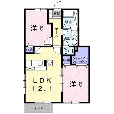 プリムヴェールⅠ 103【管理NO：1-010124701-01030】 ★家具家電は申し込み後に搬入します 2026年07月下旬入居可能の物件画像