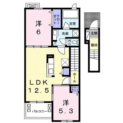 フレスクーラＤ 202【管理NO：1-022436501-02020】 ★家具家電は申し込み後に搬入します 2026年08月下旬入居可能の物件画像