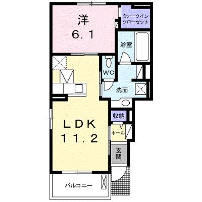 オアシス今津Ａ 101【管理NO：1-021166201-01010】 ★家具家電は申し込み後に搬入します★の物件画像