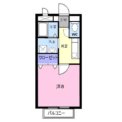 ディメイン小池 205【管理NO：1-010054901-02040】 ★家具家電は申し込み後に搬入します★ ★2026年08月中旬入居可能★の物件画像