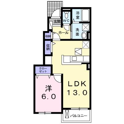 レーヴなごみＢ 102【管理NO：1-021574202-01020】 ★家具家電は申し込み後に搬入します★ ★2026年09月上旬入居可能★の物件画像