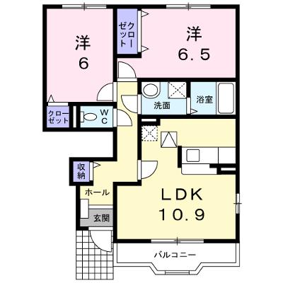 ソル　デル　フリオ　Ａ 105【管理NO：1-013812201-01040】 ★家具家電は申し込み後に搬入します★の物件画像