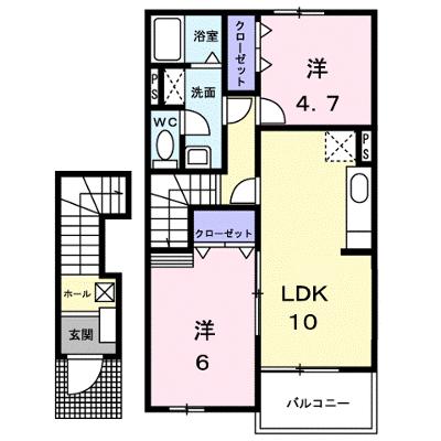 リバーコート　Ｄ 202【管理NO：1-013346904-02020】 ★家具家電は申し込み後に搬入します 2026年07月下旬入居可能の物件画像