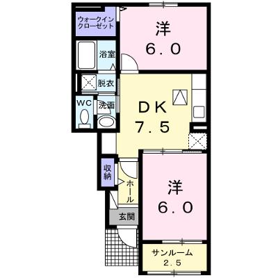 ミレーユⅢ 103【管理NO：1-019167601-01030】 ★家具家電は申し込み後に搬入しますの物件画像