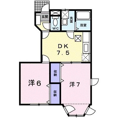 ダンデライオンＡ 101【管理NO：1-011788901-01010】 ★家具家電は申し込み後に搬入します★ ★2026年08月下旬入居可能★の物件画像