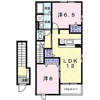 ハニーフォーレスト 203【管理NO：1-013464801-02030】 ★家具家電は申し込み後に搬入します★の物件画像