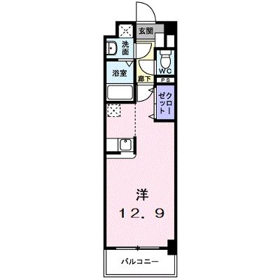 クラシオン・ルガール　イシカワ 308【管理NO：1-013284401-03070】 ★家具家電は申し込み後に搬入します 2026年08月下旬入居可能の物件画像