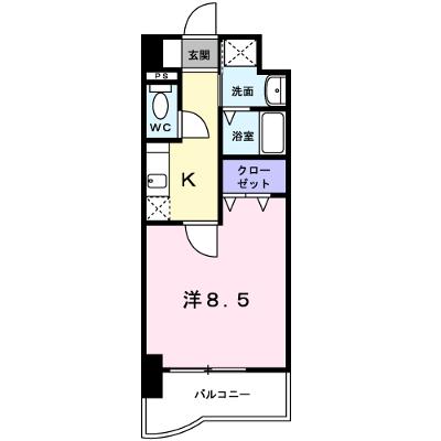 グランド・コスモ 307【管理NO：1-013784901-03060】 ★家具家電は申し込み後に搬入します★ ★2026年08月下旬入居可能★の物件画像