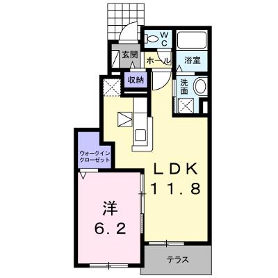 ＣＡＳＡ　４ 102【管理NO：1-022823602-01020】 ★家具家電は申し込み後に搬入します★ ★2026年08月下旬入居可能★の物件画像