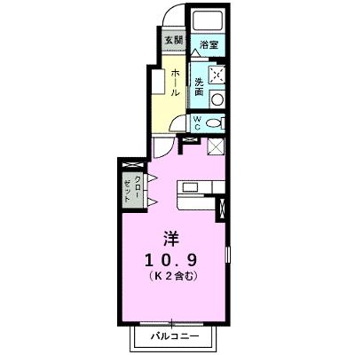 ライフコート東唐津Ｂ 101【管理NO：1-013948402-01010】 ★家具家電は申し込み後に搬入します★ ★2026年08月下旬入居可能★の物件画像