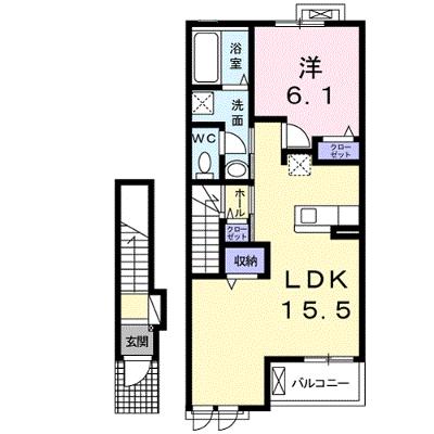 ヴァンベール松浦 203【管理NO：1-024465101-02030】 ★家具家電は申し込み後に搬入します 2026年08月上旬入居可能の物件画像