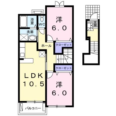 ラフィーネ壱番館 203【管理NO：1-013058701-02030】 ★家具家電は申し込み後に搬入します 2026年08月上旬入居可能の物件画像