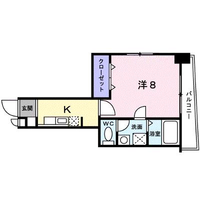 フォルシュ加治屋 403【管理NO：1-012635301-04030】 ★家具家電は申し込み後に搬入します 2026年08月下旬入居可能の物件画像