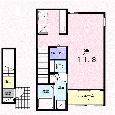 カレント・レジデンスⅡ 203【管理NO：1-021233001-02030】 ★家具家電は申し込み後に搬入します 2026年08月上旬入居可能の物件画像