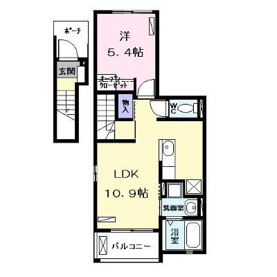 ＡＺガーデン・スクエアⅠ 202【管理NO：1-022614401-02020】 ★家具家電は申し込み後に搬入します★ ★2026年09月中旬入居可能★の物件画像