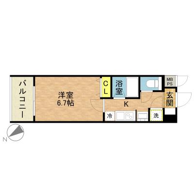さくらす中洲川端37【呉服町駅至近・スーパー、コンビニ近く】の物件画像
