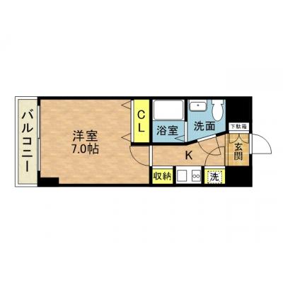 さくらす中洲川端28【呉服町駅至近・スーパー、コンビニ近く】の物件画像
