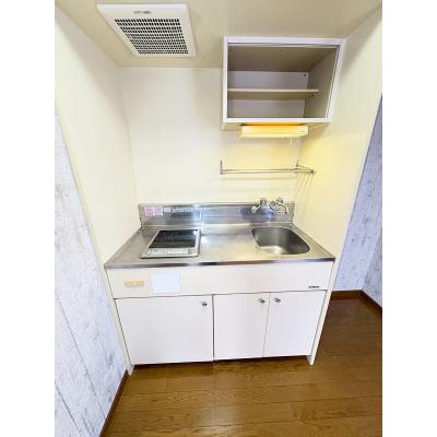 ユニオンマンスリー萩山１　402　1R・シングル☆【禁煙ルーム】人気の角部屋！安心のモニター付きインターフォン完備/デスク・チェア＆たっぷり収納2ドア冷蔵庫など生活家電のあるお部屋の物件画像