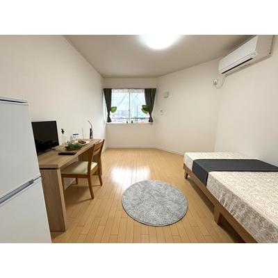 🔷🔹🔸🔶⭐浴室乾燥機⭐1Kタイプ⭐2口ガスコンロ⭐広々洋室8帖&角部屋⭐【禁煙&Wi-Fi無料】⭐🔶🔸🔹🔷「K9」の物件画像