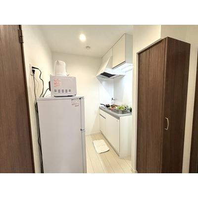 🔷🔹🔸🔶⭐2021年築⭐1Kタイプ⭐温水洗浄便座⭐TVモニター、収納スペースあり⭐【禁煙&Wi-Fi無料】⭐🔶🔸🔹🔷「K8」の物件画像