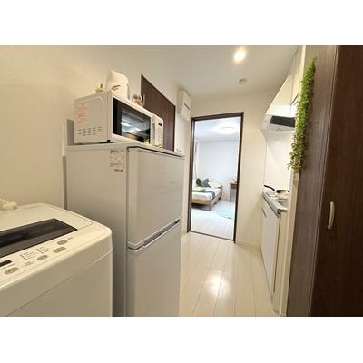 🔷🔹🔸🔶⭐2021年築⭐1Kタイプ⭐温水洗浄便座⭐TVモニター、収納スペースあり⭐【禁煙&Wi-Fi無料】⭐🔶🔸🔹🔷「K10」の物件画像