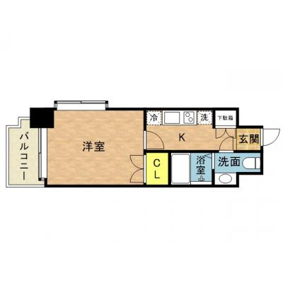 さくらす大濠公園47【唐人町駅入口すぐ・脱衣所あり】の物件画像